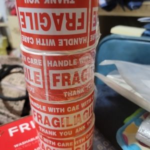Fragile stickers